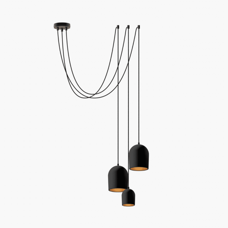 lampara-colgante-sostenible-blanca-cluster-arch-3-negro-ecodiseno-ekohunters-more-circular