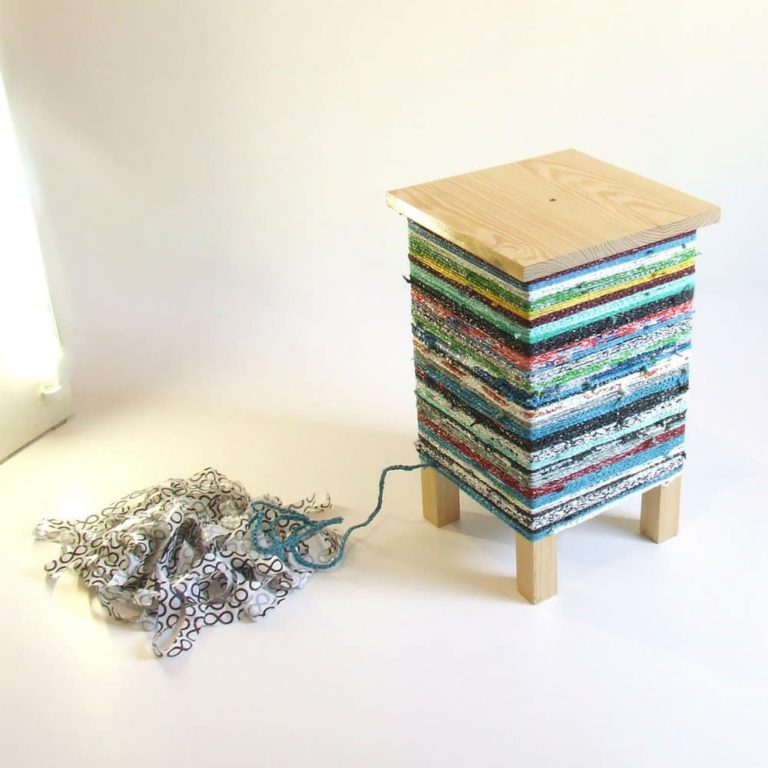 Mesa auxiliar y taburete Croké -0