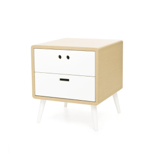 Mario wooden bedside table