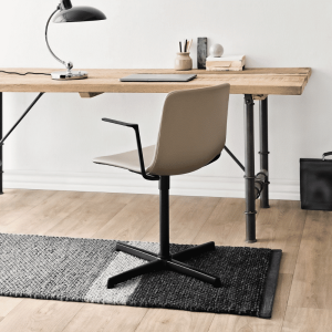 Landscape wool rug