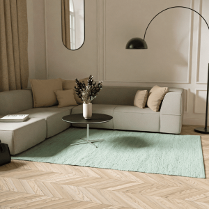 jade cotton rug