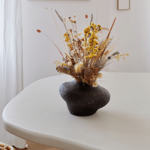 Paper mache vase