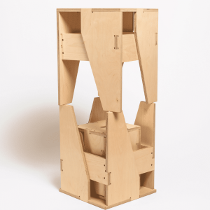 IN Wooden Stool Family