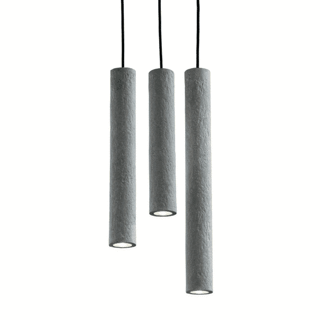 Lámpara colgante Tuba Trio-0