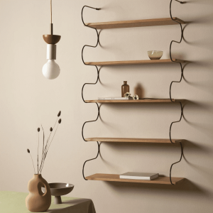 Large single Wave shelving unit