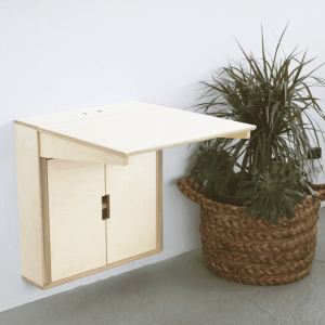 Compact Desk Folden White