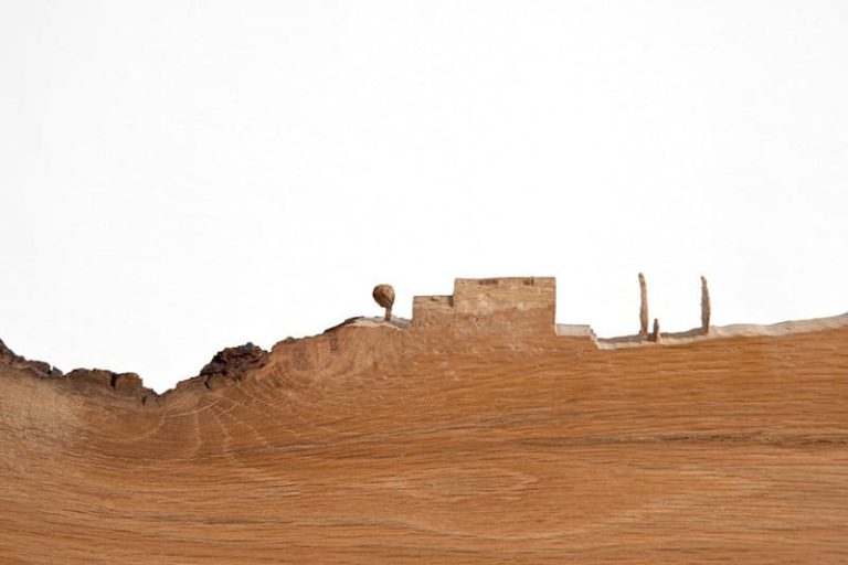 Escultura madera Mundo hermitaño-0