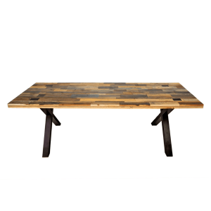ABLE pallet cross dining table