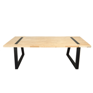 ABLE dining table, pressed pallet trapezoid