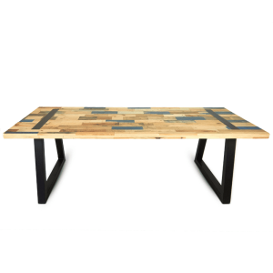 ABLE pallet trapezoid dining table