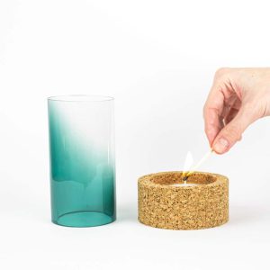 Volto candle holder