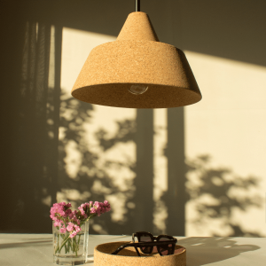 Retro Cork Pendant Lamp