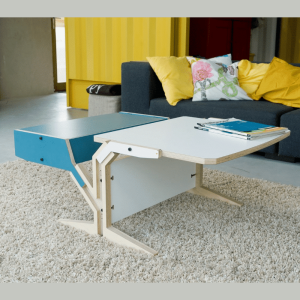 Mesa auxiliar con caja Vegetale