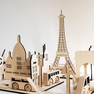 Escultura madera Paris-0