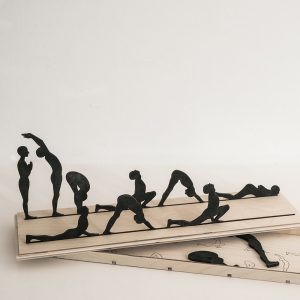 Escultura madera Yoga-0